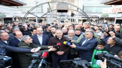 Bakan Yerlikaya bayramın ilk günü Konyalılarla buluştu