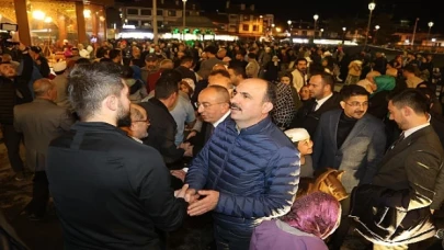 Başkan Altay Konyalıların Kadir Gecesi Coşkusuna Ortak Oldu