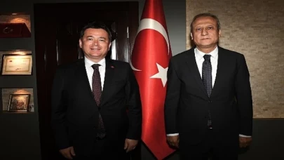 Başkan Aydın ilk resmi ziyaretini yaptı