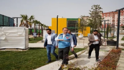 Başkan Çalık çalışmalarında hız kesmiyor