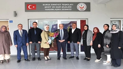 Başkan Özdemir şehit yakınlarını ve gazileri ziyaret etti