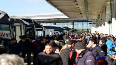 Bayramda otobüsler 706 bin yolcu taşıdı