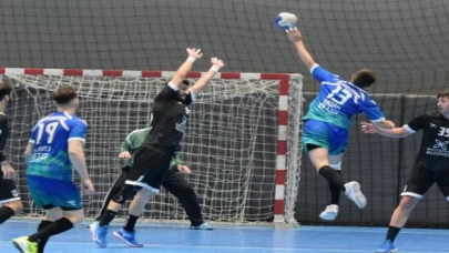 Bursa Nilüferli hentbolcular farklı kazandı