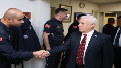 Bursa’da Başkan Bozbey’den Büyükşehir çalışanlarına ziyaret
