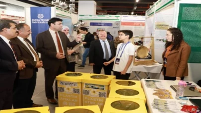 Bursa’da ortaokul öğrencilerinden proje sergisi