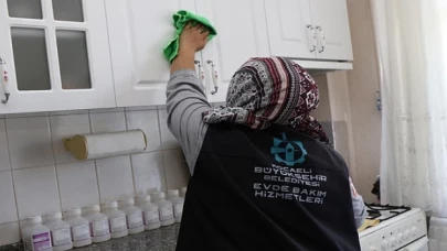 Büyükşehir Evde Bakımdan bayram temizliği