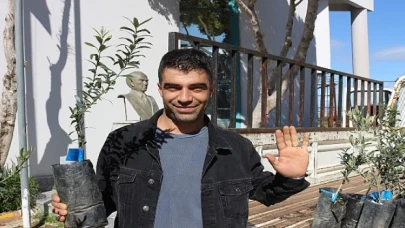 Büyükşehir’den Serik’e zeytin fidesi desteği