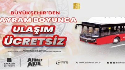 Büyükşehir’den Bayram Boyunca Ulaşım Ücretsiz