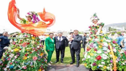 Çiçek Festivali’nde renkli görüntüler