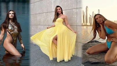 Çok yönlü Ukraynalı model Valeria kariyerine Türkiye’de devam edecek