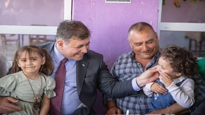 Deliktaş Köyü’ne sandık teşekkürü