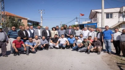 Deliktaş Köyü’ne sandık teşekkürü