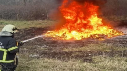 Düzce İtfaiyesi’nden ’anız’ uyarısı