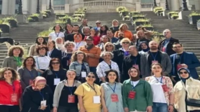 Düzce’de BELMEK kursiyerleri dünya barışı için üretti