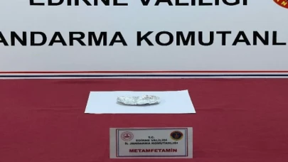 Edirne Jandarması’ndan Havsa’da uyuşturucu operasyonu