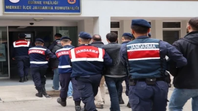 Edirne’de 7 terörist yakalandı!