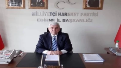 Edirne’de MHP’li Zakir Tercan’a çirkin saldırı