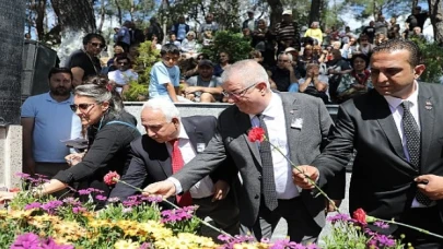 Edremit Belediyesi Ali Ekber Çiçek’i andı