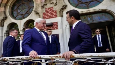 Ekrem İmamoğlu, Almanya Federal Cumhurbaşkanı DR. Frank-Walter Steinmeier’i Sirkeci Garı’nda Karşıladı