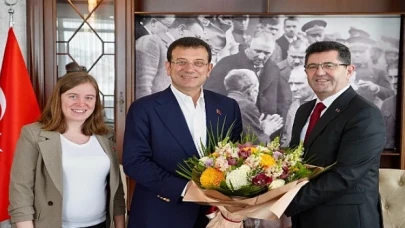 Ekrem İmamoğlu’ndan Çekmeköy Belediye Başkanı Orhan Çerkez’e Tebrik Ziyareti
