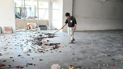 Göynük kapalı pazar yerinde sona doğru