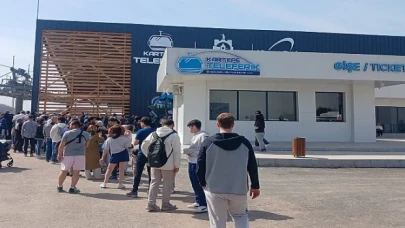 Hafta sonunda teleferik keyfi