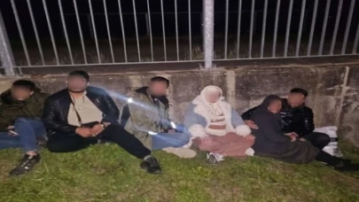 Havsa’da 6 göçmen yakalandı