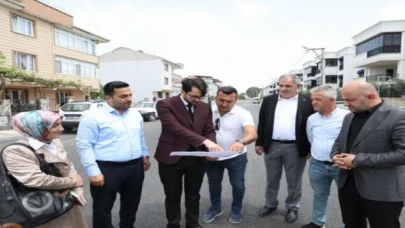 İnegöl’de Ertuğrulgazi Mahallesinde 37 sokak asfaltlandı