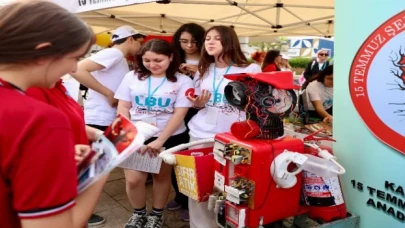 İzmirli liselerin bilim uygulamaları sergilendi