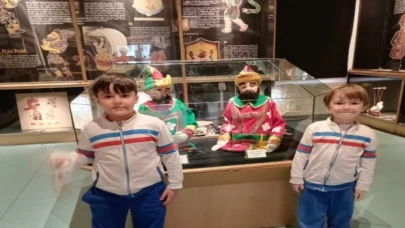 Karagöz Müzesi’nin  küçük konukları