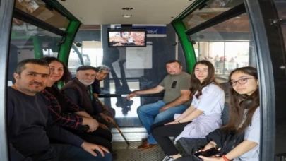 Kartepe Teleferiği 114 bin kişiyi zirveye taşıdı