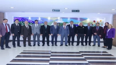 Kaymakam Önal ve kurum müdürlerinden Çiftçi’ye ziyaret