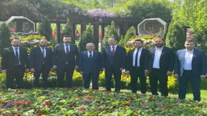 Kırgız Büyükelçi Kayseri ziyaretlerini tamamladı