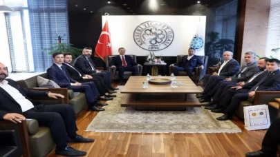 Kırgızistan Ankara Büyükelçisi’nden KTO’ya ziyaret