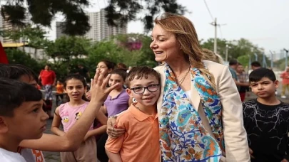 Konak’ın parklarında 23 Nisan coşkusu