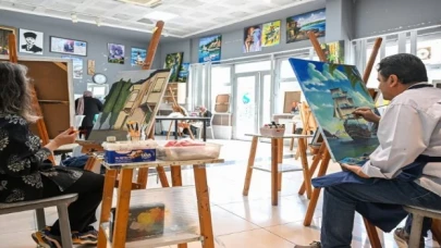 Malatya Büyükşehir’den sanat kurslarına yoğun ilgi