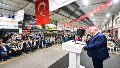 Mansur Yavaş’tan ilk ziyaret Toptancı Hali’ne