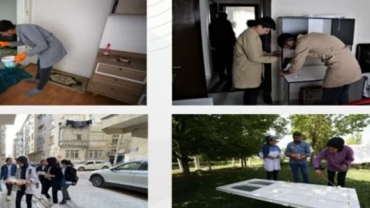 Meslek Lisesi öğrencileri mesleklerini icra ediyor