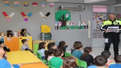 Mudanya’da polislerden çifte bayram ziyareti