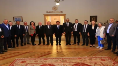 Muğla Valisinden Başkan Aras’a ziyaret