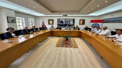 Muhtarlar, Kaymakam Türköz ile ilk toplantısını yaptı