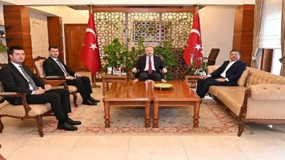 Nevşehir Belediye Başkanı Rasim Arı, Nevşehir Valisi Ali Fidan’ı ziyaret etti