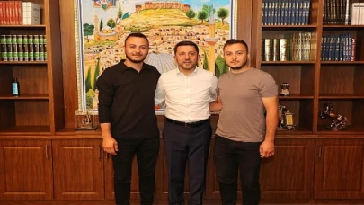 Nevşehir Belediyesi’nde Ağırlayan Belediye Başkanı Rasim Arı, Tebrik Ziyaretleri