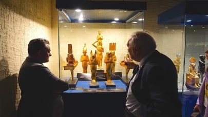 Olağanüstü bir Antik Mısır deneyimi sunan 'Tutankhamun, Çocuk Firavunun Hazineleri’ sergisi Ankara’da açıldı