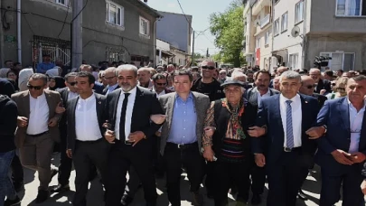 Osmangazi’de köy düğünü geleneği yaşatıldı