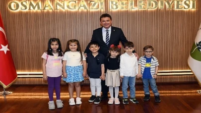 Osmangazi’den çocuklara 23 Nisan sürprizi
