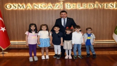 Osmangazi’den miniklere 23 Nisan sürprizi  