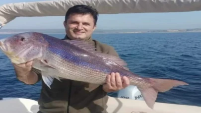 Saros’da yakalanan balık şaşkınlık yarattı