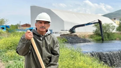 Şükrü Deviren dereye tekrar girdi, “Deremiz daha temiz akacak”