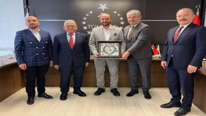 TÜMSİAD Kayseri Başkan Büyükkılıç’ı ağırladı